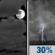 Friday Night: Mostly Cloudy then Chance Showers And Thunderstorms