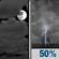 Saturday Night: Mostly Cloudy then Chance Showers And Thunderstorms