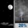 Wednesday Night: Mostly Clear then Slight Chance Showers And Thunderstorms