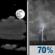 Saturday Night: Partly Cloudy then Showers And Thunderstorms Likely