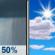 Thursday: Chance Rain Showers then Mostly Sunny
